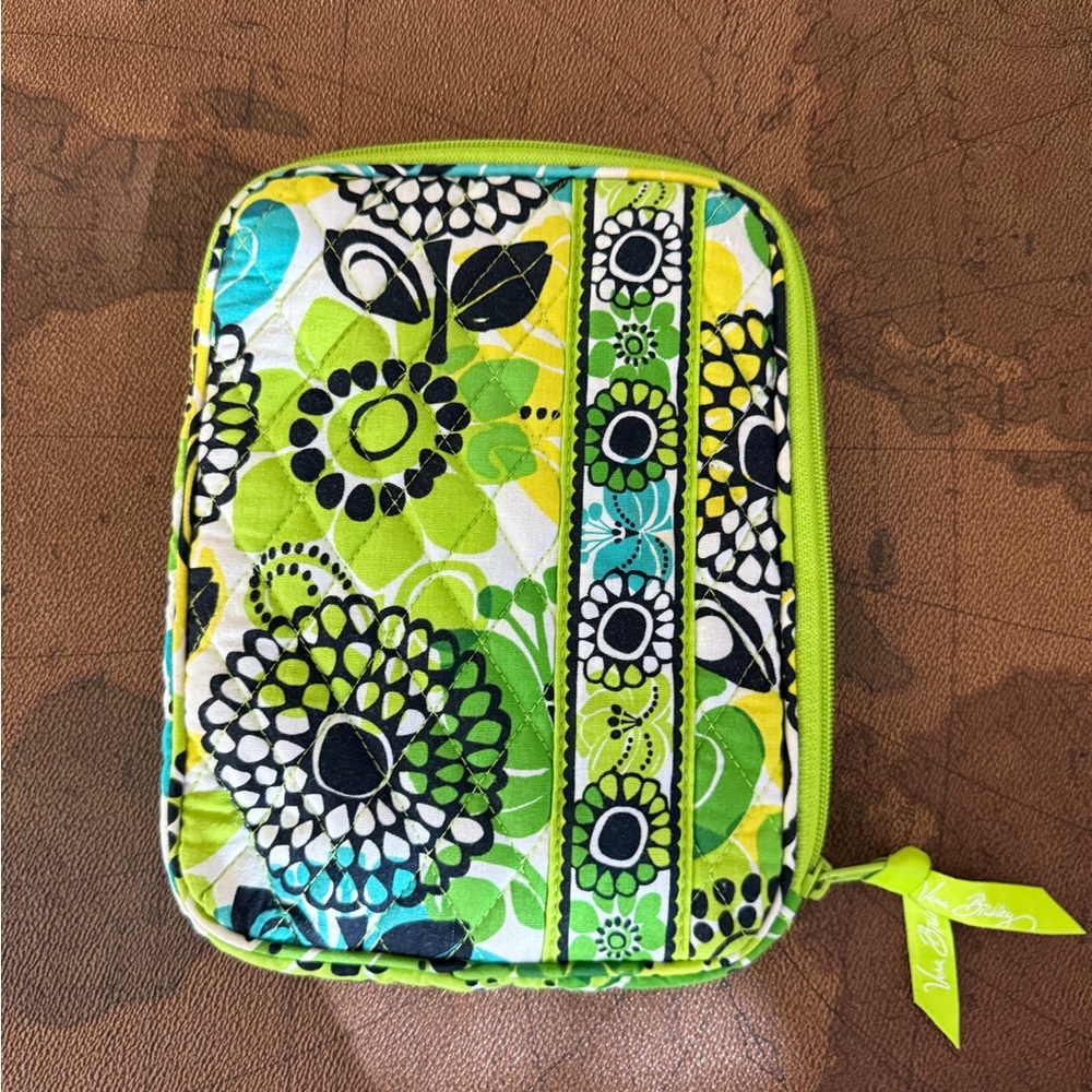 Vera Bradley Green and Blue Floral Tablet Case